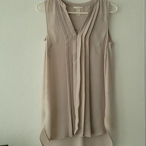 H&M Size 8 Nude Blouse